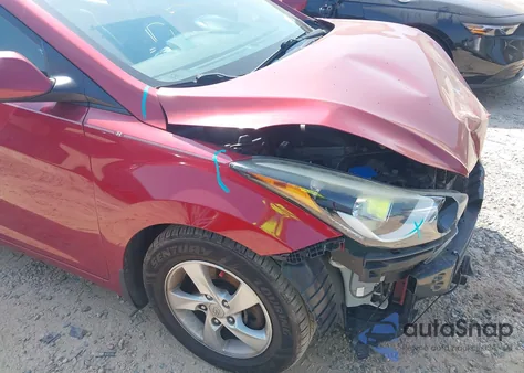 2014 Hyundai Elantra Se из США, поврежденный, VIN 5NPDH4AE6EH491034